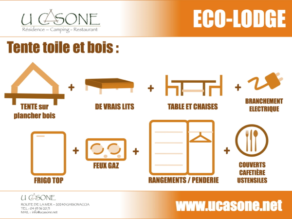 Tente Toile et Bois / Eco-lodge