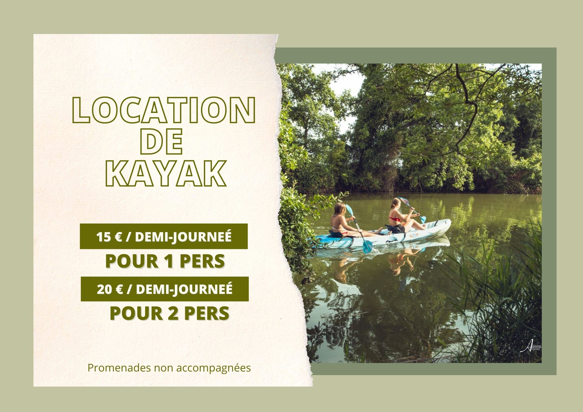 Location de kayaks ...